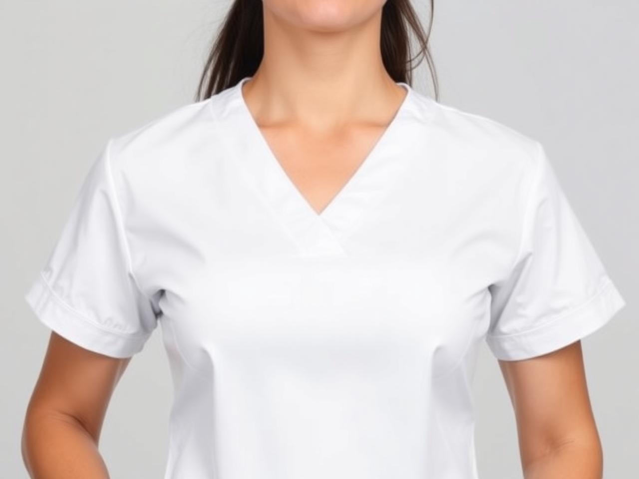 Detalhe de uniforme Hospitalar